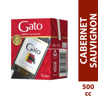 Vino Gato Cabernet Sauvignon - Tetra 500ml