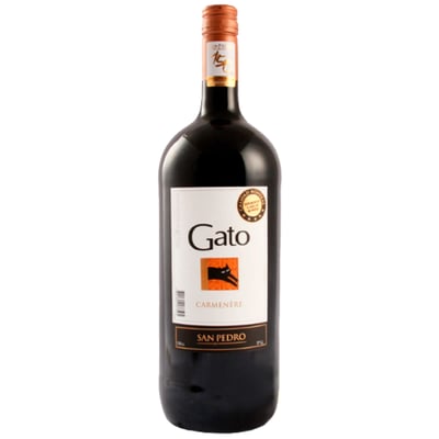 Vino Gato Carmenere Botellón 1500cc