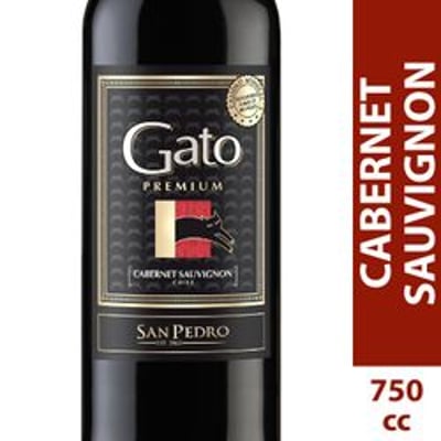 Vino Gato Premium Cabernet Sauvignon 750 cc