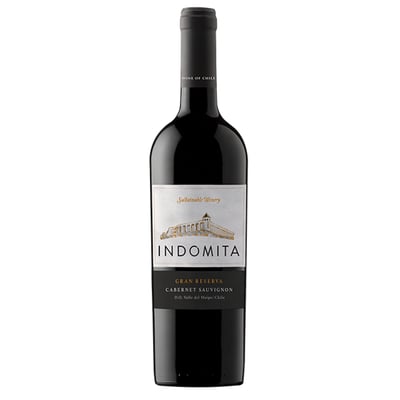 Vino Indómita Gran Reserva Cabernet Sauvignon Botella 750cc