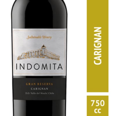 Vino Indomita Gran Reserva Carignan 750 cc