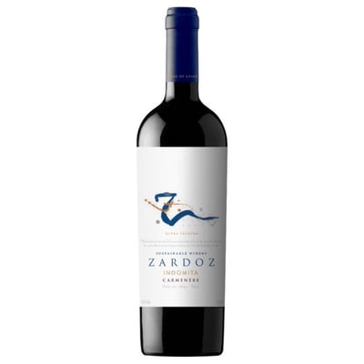 Vino Indómita Ultra Premium Zardoz Carmenere 750cc