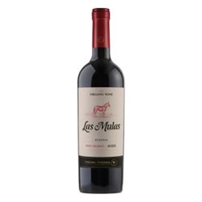 Vino Las Mulas Orgánico Blend 750 cc