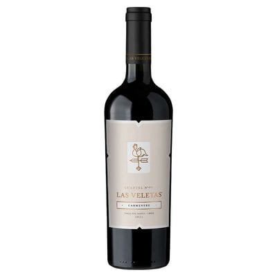 Vino Las Veletas Cuartel No. 60 Carmenere 750cc