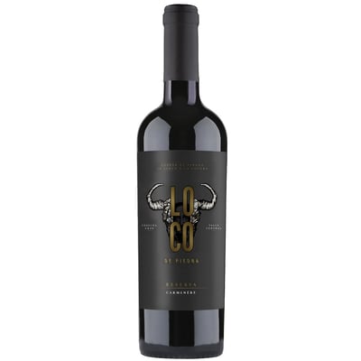 Vino Loco de Piedra Rsva Carmenere 750cc
