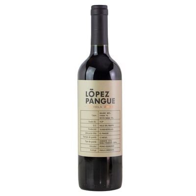 Vino Lopez Pangue Mezcla Tinta 750cc