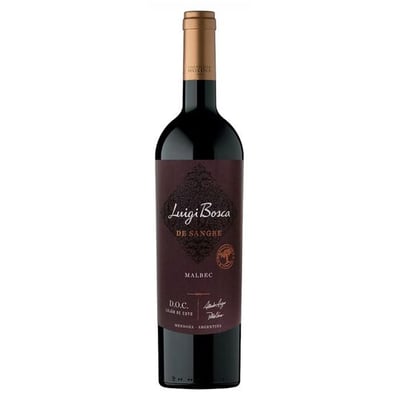 Vino Luigi Bosca De Sangre Malbec 750cc