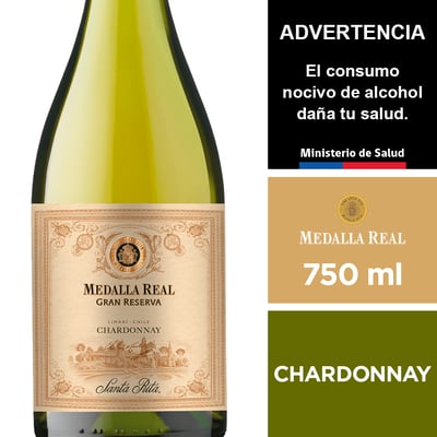 Vino Medalla Real Gran Reserva Chardonnay 13˚ - 750ml