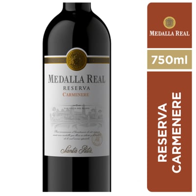 Vino Medalla Real Reserva - Carmenere 750ml