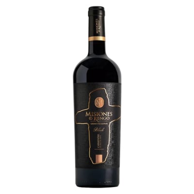 Vino Misiones de Rengo Black Gran Reserva Carmenere 750ml