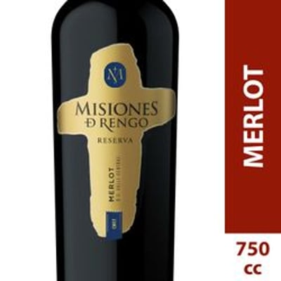 Vino Misiones de Rengo Reserva Merlot 750 cc