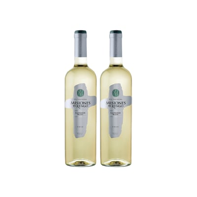 Vino Misiones De Rengo Varietal Sauvignon Blanc Botella 750cc X2