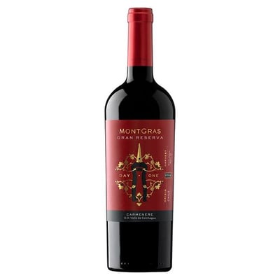 Vino Montgras Day One Gran Reserva Carmenere 750cc
