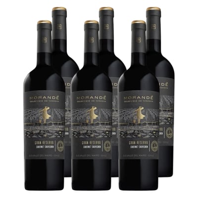 Vino Morandé Selección de Viñedos Gran Reserva Cabernet Sauvignon 750cc x6