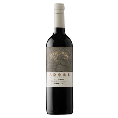 Vino Orgánico Adobe Reserva Carmenere 750cc