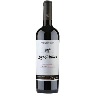 Vino Orgánico Las Mulas Reserva - Carmenere - 750ml