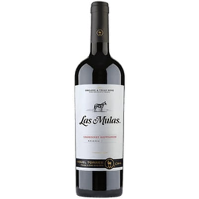 Vino Orgánico Migue Torres Las Mulas Reserva Cabernet Sauvignon 750 cc