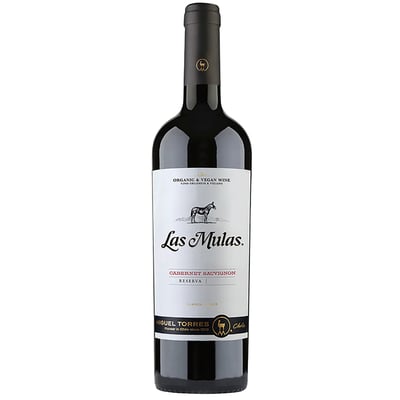 Vino Orgánico Miguel Torres Las Mulas Reserva Cabernet Sauvignon - 750ml