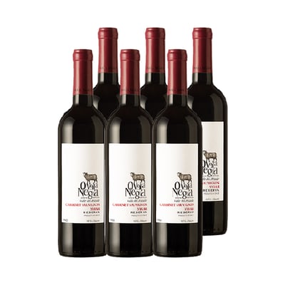 Vino Oveja Negra Cabernet Sauvignon / Syrah Botella 750cc X6