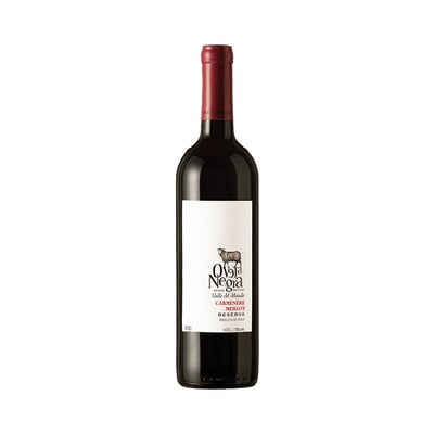 Vino Oveja Negra Carmenere - Merlot Botella 750cc