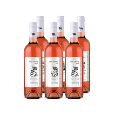 Vino Oveja Negra Syrah/carignan/rose 750cc X6