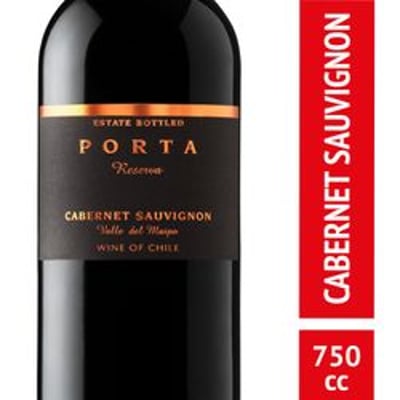 Vino Porta Reserva Cabernet Sauvignon 750 cc