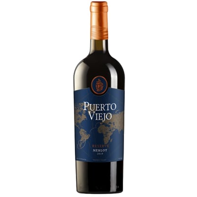Vino Puerto Viejo Reserva Merlot 750cc