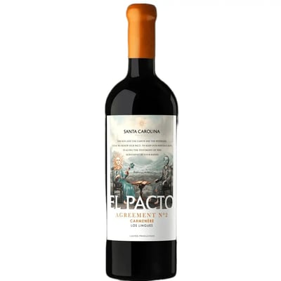 Vino Santa Carolina El Pacto Carmenere 750cc