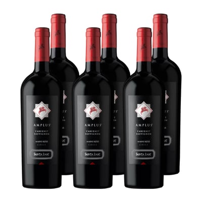 Vino Santa Ema Amplus Cabernet Sauvignon 750cc x6 ($11.490 c/u)