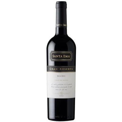 Vino Santa Ema Gran Rsva Malbec 750cc