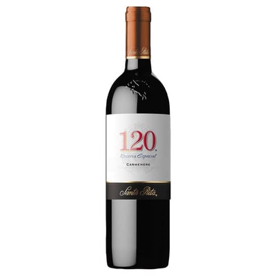 Vino Santa Rita 120 Reserva Especial Carmenere 750cc