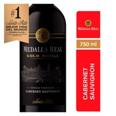 Vino Santa Rita Medalla Real Gold Cabernet Sauvignon 750 cc