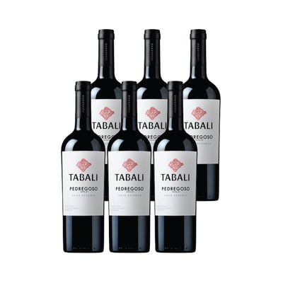 Vino Tabali Pedregoso Gran Reserva Merlot Botella 750cc X6