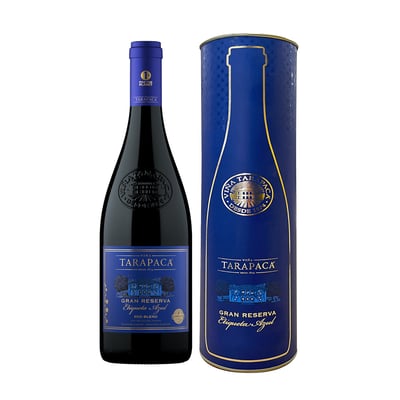 Vino Tarapacá Gran Reserva Etiqueta Azul Blend 750cc (incluye estuche)