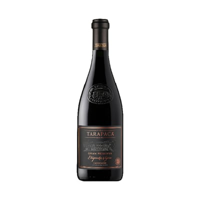 Vino Tarapaca Gran Reserva Etiqueta Negra Carmenere Botella 750cc