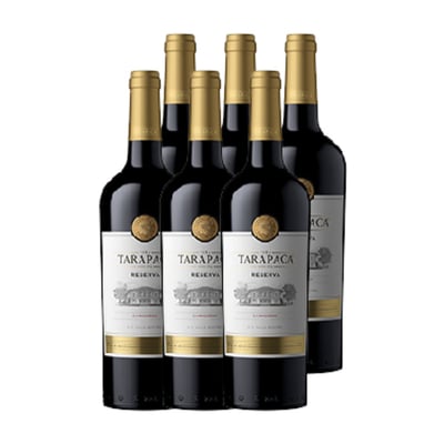 Vino Tarapaca Reserva Carmenere 750cc Botella X6