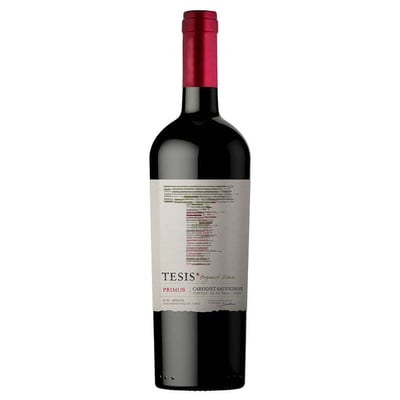 Vino Tesis de Primus Cabernet Sauvignon 750cc