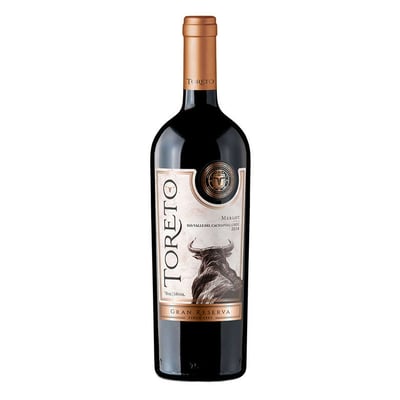 Vino Toreto Gran Reserva Merlot 750cc