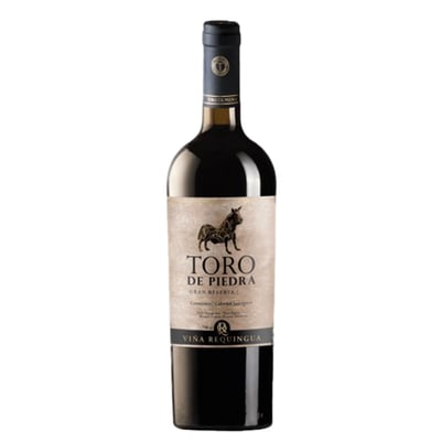 Vino Toro De Piedra Gran Reserva Carmenere Cabernet Botella 750cc