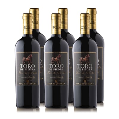 Vino Toro de Piedra Rincón de los Vientos Carmenere 750cc x6 ($9,990 c/u)