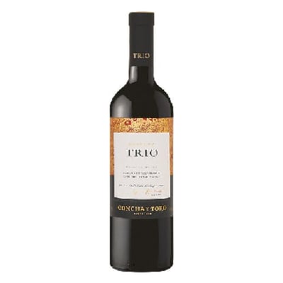 Vino Trio Reserva Cabernet Sauvignon Cabernet Franc / Syrah Botella 750cc