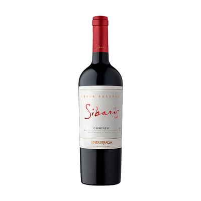 Vino Undurraga Sibaris Carmenere Botella 750cc