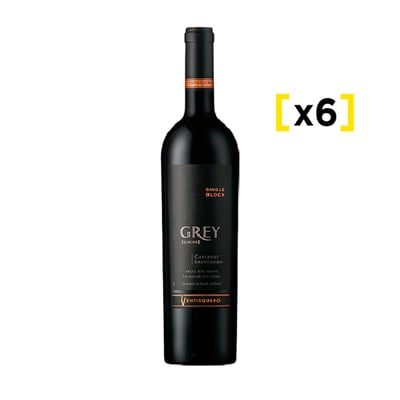 Vino Ventisquero Grey Cabernet Sauvignon Botella 750cc X6