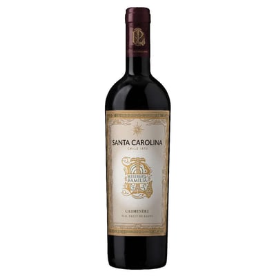 Vino Viña Santa Carolina Reserva De Familia Carmenere 750cc