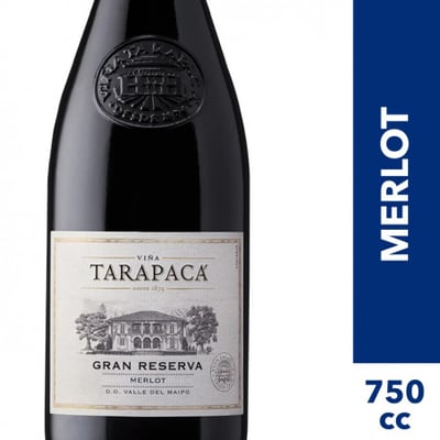 Vino Viña Tarapacá Gran Reserva Merlot 750ml