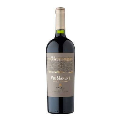 Vino Viu Manent Single Vineyard San Carlos Malbec 750cc