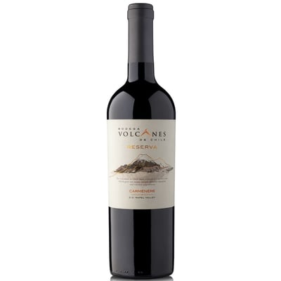 Vino Volcanes de Chile Rsva Carmenere 750cc
