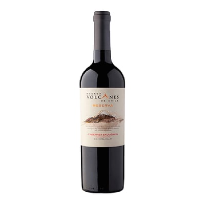 Vino Volcanes Reserva Cabernet Sauvignon Botella 750cc