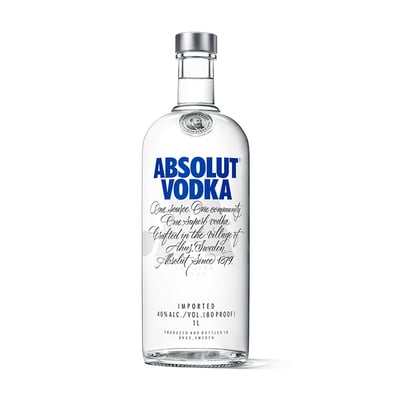 Vodka Absolut 1 Litro