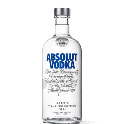 Vodka Absolut Blue